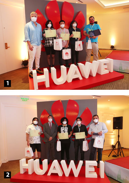 Huawei premia a jóvenes ganadores de ICT Competition 2021