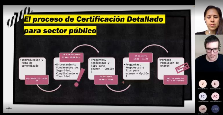 Microsoft Chile capacitará a funcionarios públicos sobre ciberseguridad