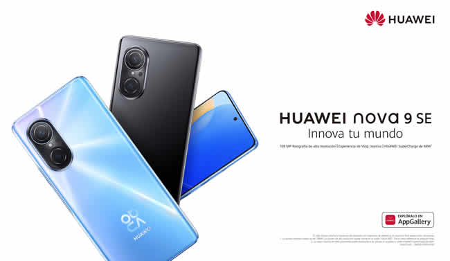 Huawei inicia la preventa del smartphone nova 9 SE en Chile