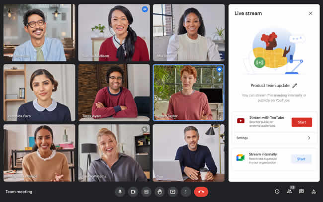 Google Workspace presenta nuevas funciones para Meet y Spaces