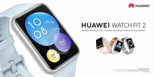 El reloj Watch Fit 2 de Huawei anuncia su preventa para el mercado chileno