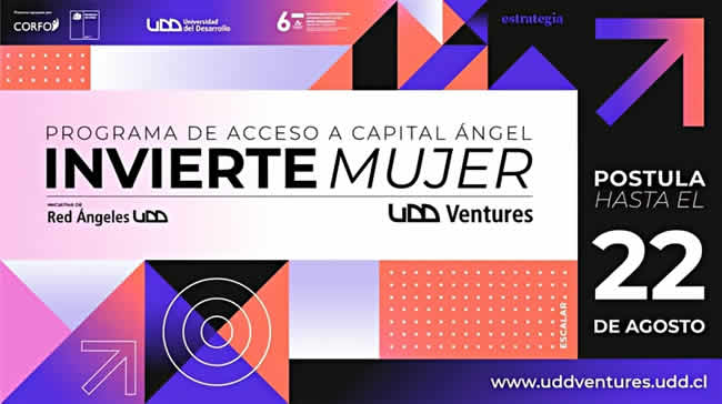 Invierte Mujer: La nueva iniciativa de UDD Ventures para financiar startups chilenas