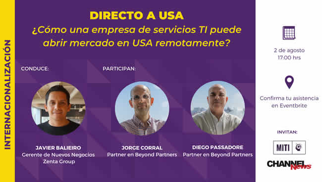 MITI y Channel News invitan a un webinar sobre el mercado TI de Estados Unidos
