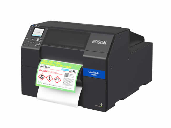 Etiquetas con data variable y sin lotes mínimos con ColorWorks de Epson