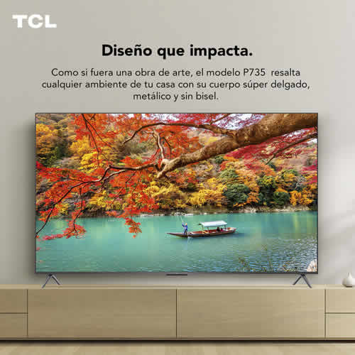 El televisor QLED 98C735 de TCL ya está disponible en el mercado chileno