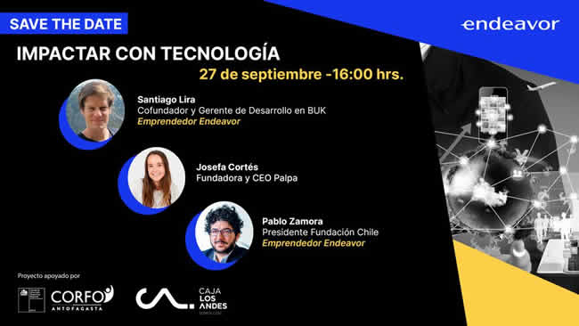 Endeavor reunirá a empresarios para aportar a emprendimientos TI de Antofagasta