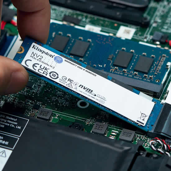 La nueva memoria SSD Kingston NV2 aporta productividad y ahorro energético