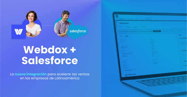 Salesforce App Exchanche y Webdox CLM optimizan los tiempos de cierre de negocios