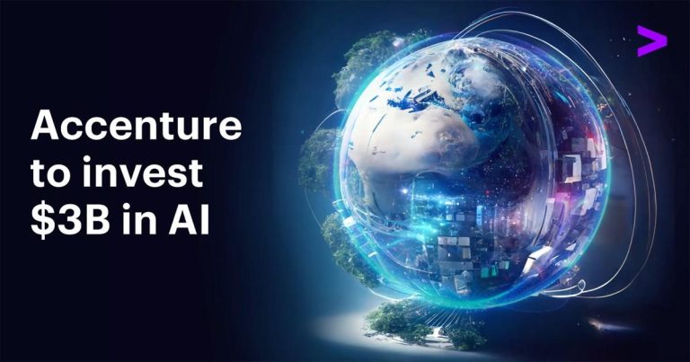 Accenture invertirá US$ 3.000 millones en Inteligencia Artificial