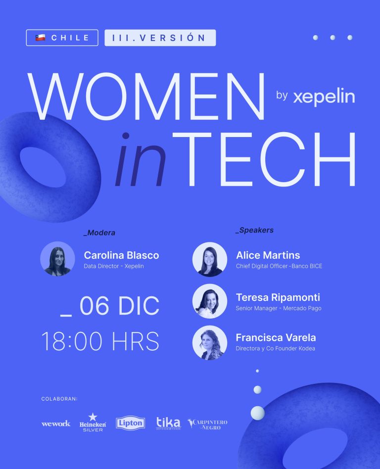 Xepelin realizará nueva versión de “Women in Tech”