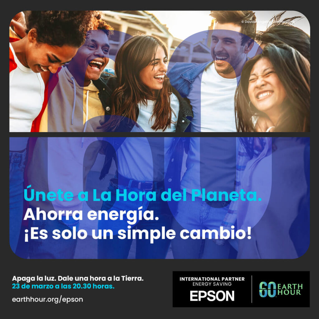 Epson se suma a la Hora del Planeta 2024