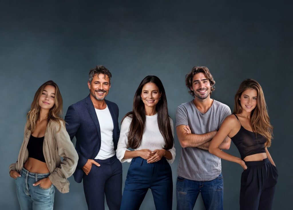 Influencers hiperrealistas